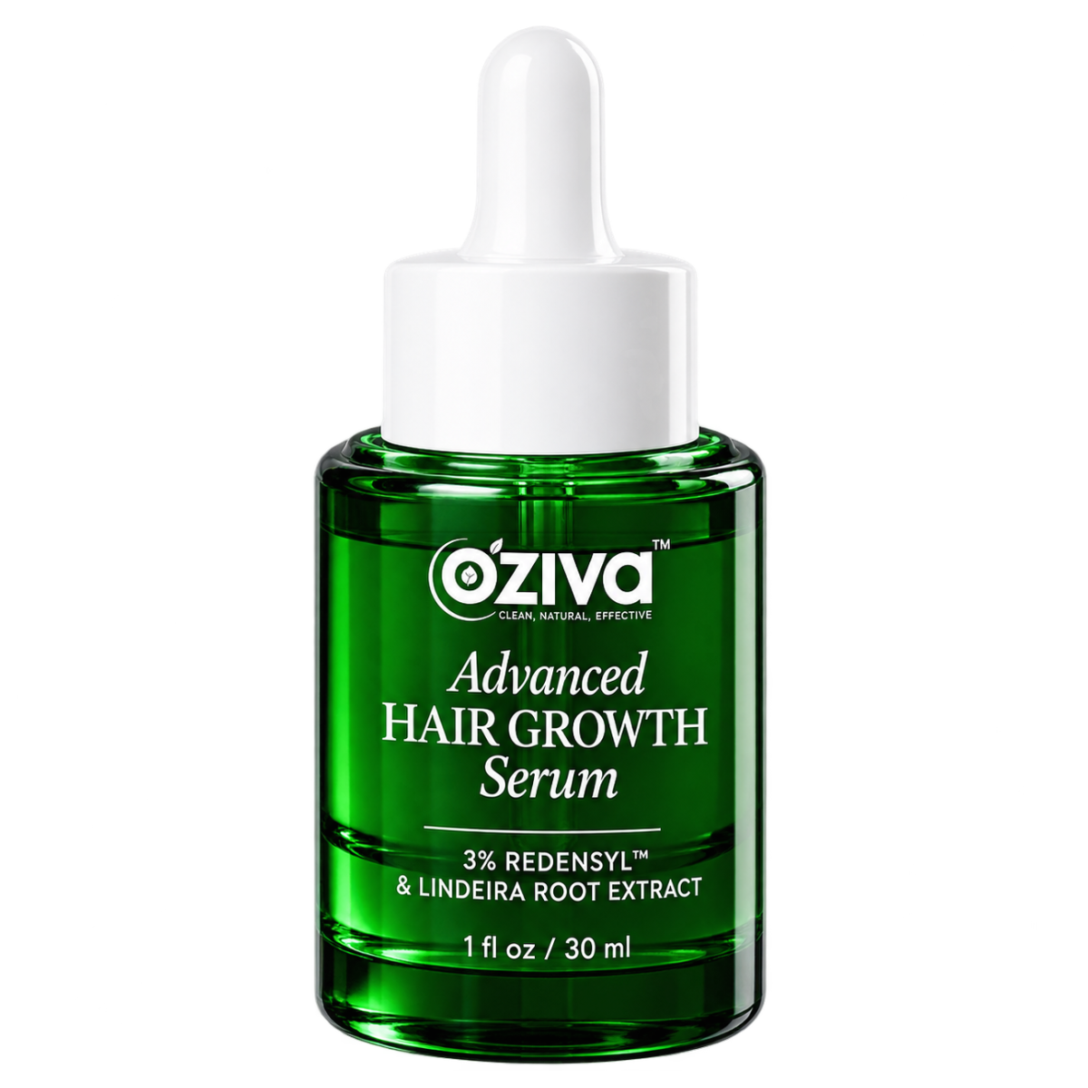 OZiva Advanced Hair Growth Serum with 2% Redensyl & Lindera Root Extract – 30ml