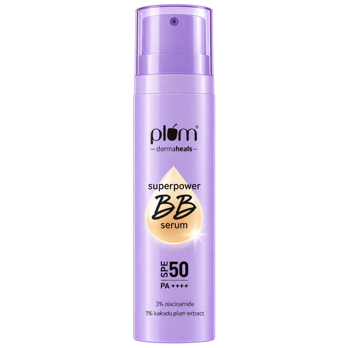 Plum Superpower BB Serum SPF 50 PA++++ (30ml)