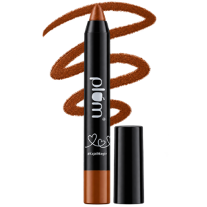 Plum Twist & Go Matte Crayon Lipstick – 139 (Warm Nude Brown) – Long Lasting Non-Drying Matte Crayon