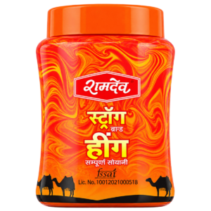 Ramdev Strong Hing Powder (Compounded Asafoetida) – 50g Jar