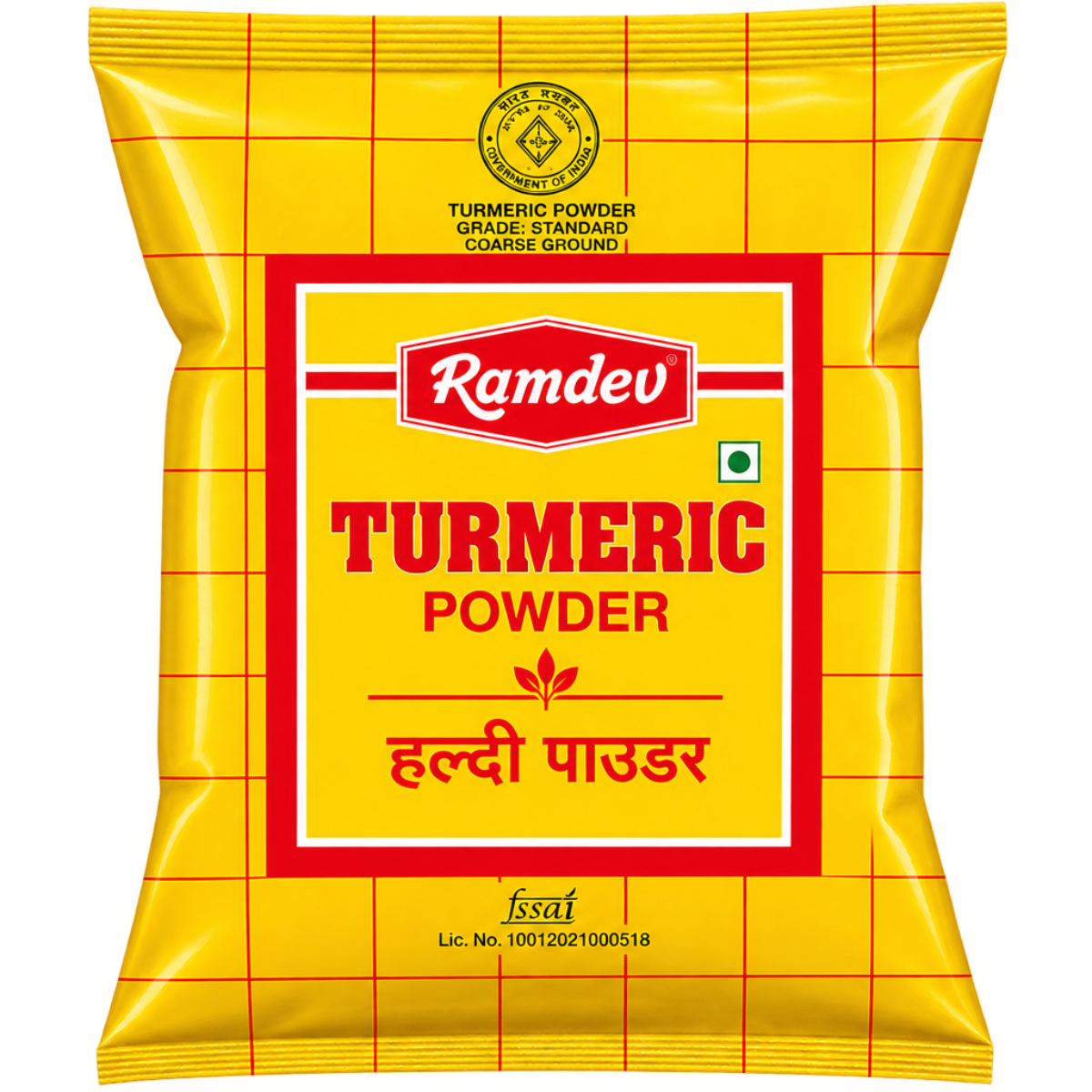 Ramdev Turmeric Powder (Haldi Powder) – 100g Pouch