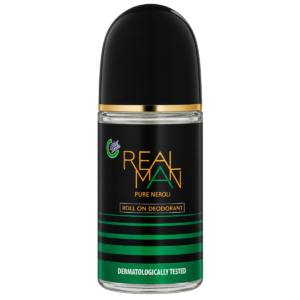 Real Man Pure Neroli Deodorant Roll-On For Men - 50 ml | 48hr Freshness & Sweat Protection