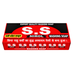 S.S Nirol Export Quality Washing Soap (1kg Pack) | Animal Fat-Free Heavy Duty Laundry Bar Soap for Clothes & Fabric Care