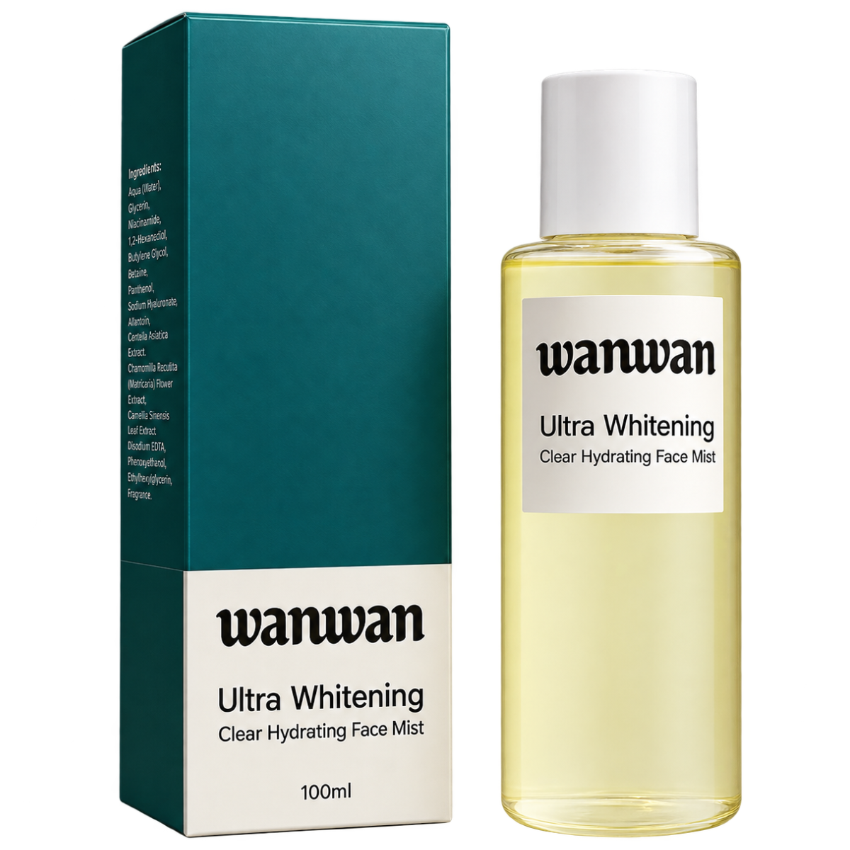 WANWAN Ultra Whitening Clear Hydrating Glow Rice Milk (100ml)