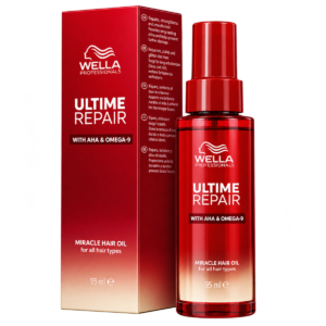 Wella Professionals Ultime Repair Miracle Hair Oil - 95 ml | Advanced Repair Serum with AHA & Omega-9